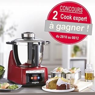 Jeu Familiscope : 2 robots Cook Expert Magimix à gagner