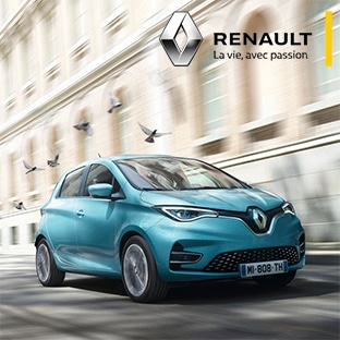 Jeu Renault : Voiture électrique ZOE à gagner