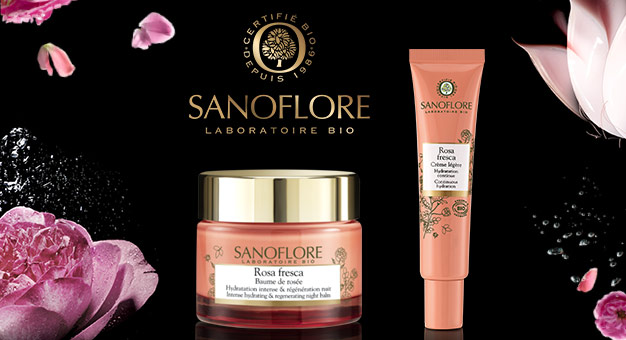 Crème Légère et Baume de Rosé Sanoflore à tester gratuitement