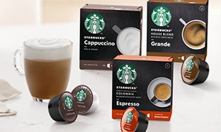 Test gratuit de capsules Dolce Gusto Starbucks