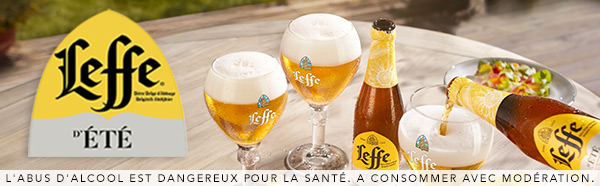 Testez gratuitement le bière d'été Leffe