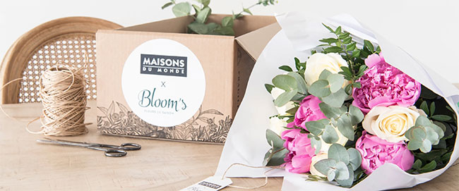 Tentez de gagner votre bouquet Bloom's avec Maisons du Monde 