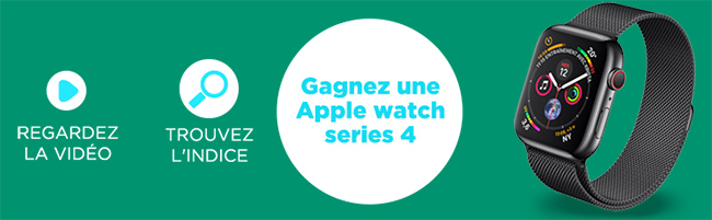 Tentez de gagner une montre Apple Watch avec MMA