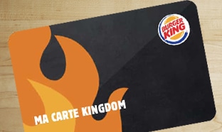 Carte de fidélité Burger King Kingdom