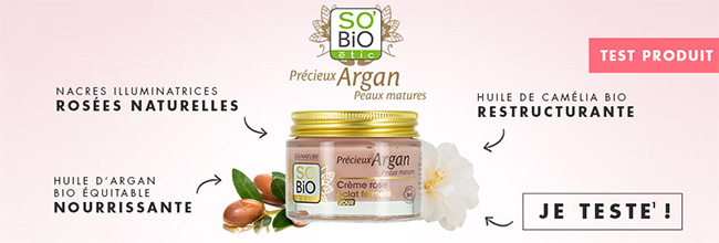 testez gratuitement la crème rose Éclat Fermeté Jour de SO’BiO étic