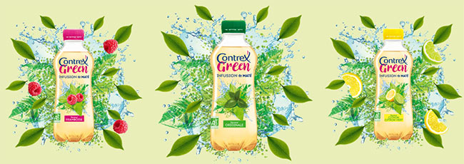 testez gratuitement les bouteilles Green Infusion de Maté Contrex