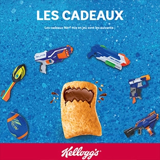 Jeu Kelloggs.fr/nerfwin code unique : Cadeaux Nerf à gagner