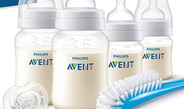 Bon plan promo Kit Philips Avent : 4 biberons + 1 tétine à 16.49€