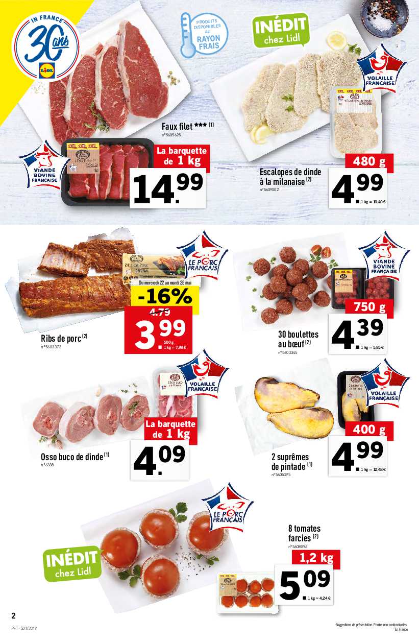 Catalogue Lidl Brunch Pour Maman Du 22 Au 28 Mai 2019