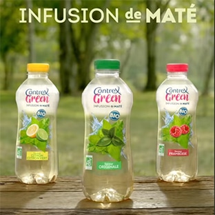 Test Contrex : Eaux Green Infusion de Maté gratuites