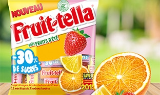 Test gratuit des bonbons Fruittella avec Sampleo