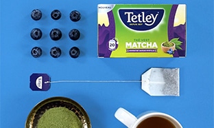 Test gratuits des thés verts Matcha Tetley avec The Insiders