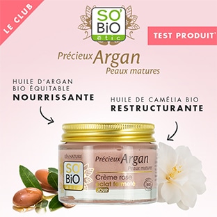 Test SO’BiO étic : 100 crèmes roses Éclat Fermeté gratuites