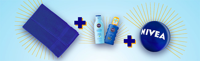 Les cadeaux Nivea Sun à gagner