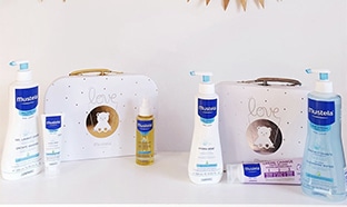 10 valisettes naissance avec 3 produits Mustela à gagner