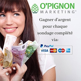 O’Pignon Marketing : Tests de produits et sondages rémunérés