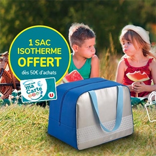 Super U / Hyper U : Sac isotherme offert dès 50€ d’achats