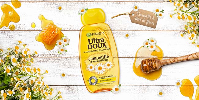 Testez le shampooing Camomille Ultra Doux de Garnier