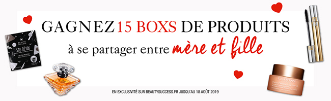 Tentez de remporter vox box Beauty Success Jolie de mère en fille