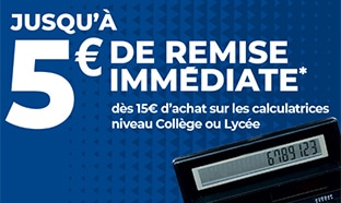 Bon plan Carrefour Market : 5€ de remise pour la reprise de votre calculatrice