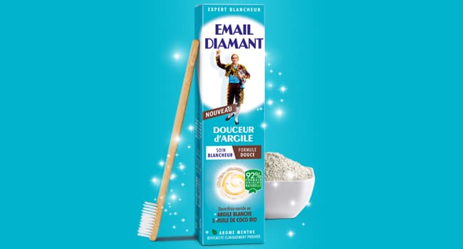 tester gratuitement le dentifrice Douceur d'Argile Email Diamant