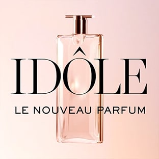 Échantillons gratuits du nouveau parfum Idôle de Lancôme