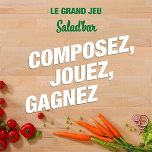 Jeu Flunch : Gagnez des salades Salad'Bar gratuites