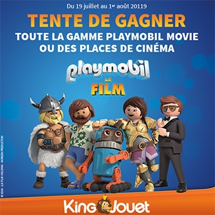 Jeu King Jouet : cadeaux Playmobil à gagner