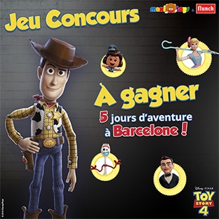 Jeu Maxi Toys & Flunch : 5 voyages à gagner