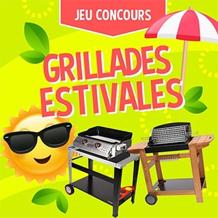 Jeu Grillades Estivals : Barbecues et planchas Somagic à gagner