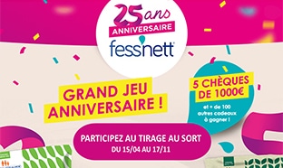 Jeu Fessnett anniversaire 25 ans