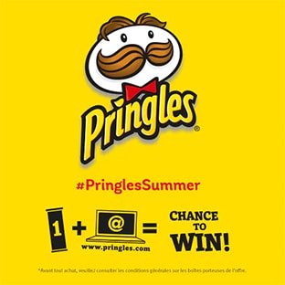 Jeu Summer sur Pringles.com
