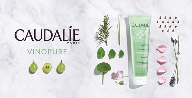 Tester gratuitement le nettoyant purifiant Vinopure de Caudalie 