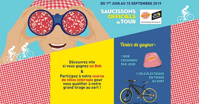 Tentez de remporter un vélo ou un bob Cochonou