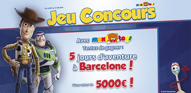 Gagnez un séjour à Barcelone avec Toy Story