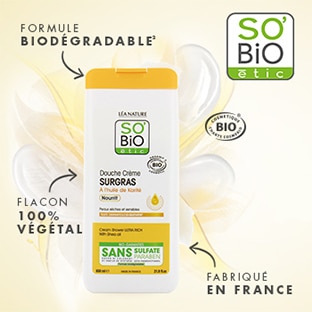 Test SO'BiO étic : Douche Crème Karité gratuit