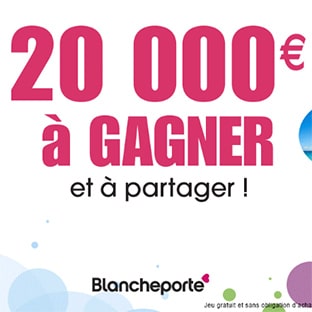 Jeu BLancheporte : 20'000€ à gagner