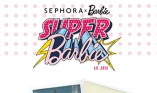 Jeu Sephora : Coffret make-up Barbie à gagner