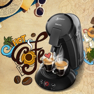 Machine à café Senseo à 39€99  🎉 SOLDES À VOLONTÉ Machine à café