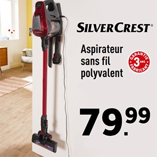 Lidl : Aspirateur sans fil SilverCrest à petit prix (79,99€) Silvercrest aspirateur a main Lidl Fan de Lidl FR