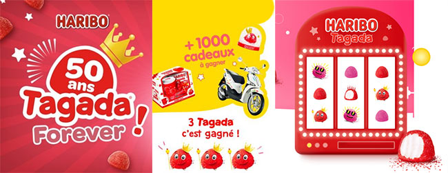 Tentez de remporter un scooter ou un lot Tagada avec Haribo