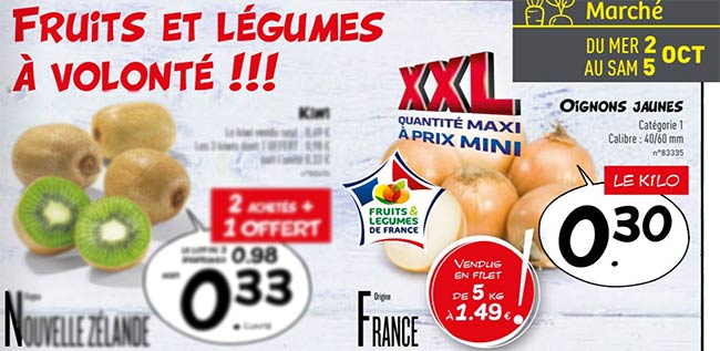 Obtenez 5 kilos d’oignons jaunes à moindres frais chez Lidl