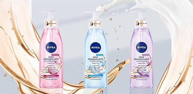 Tentez de tester gratuitement l'huile démaquillante Nivea