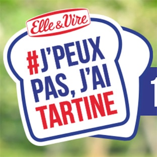 Jeu "J'peux pas j'ai tartine" Elle & Vire