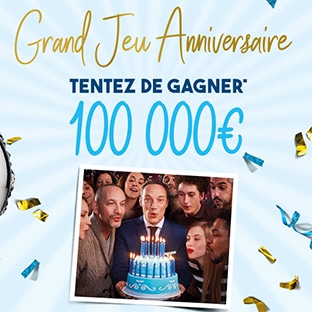 Jeu anniversaire Guy Hoquet : carte cadeau et chèque à gagner