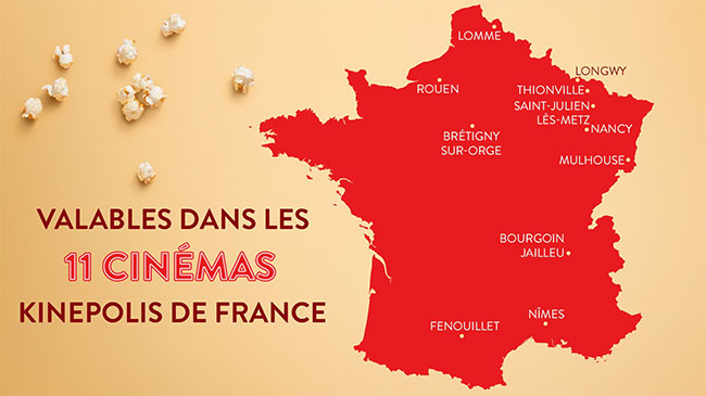 Liste des cinémas Kinepolis