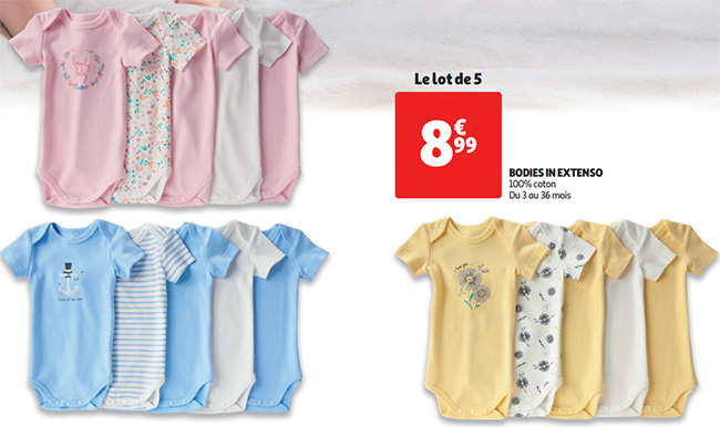 body auchan bebe