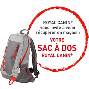 Bon plan Royal Canin : Sacs à dos offerts