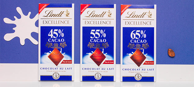 Tentez de tester gratuitement les tablettes Lindt Excellence