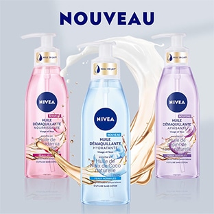 Test NIvea : Huiles démaquillantes gratuites en test